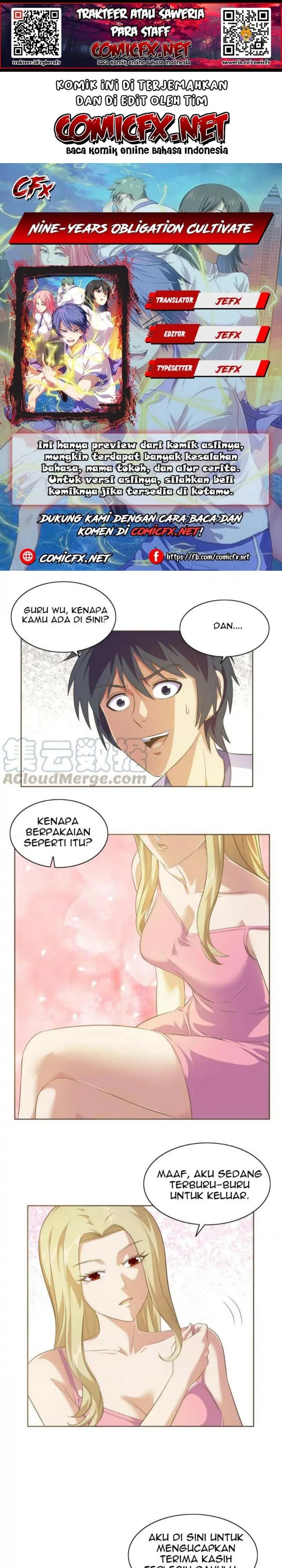 Nine-years Obligation Cultivate Chapter 30 Gambar 1